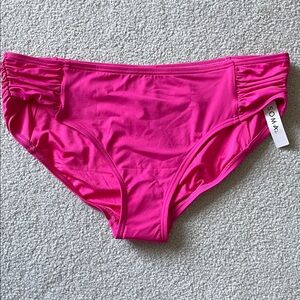Soma Fuchsia swim rouched side Bottom